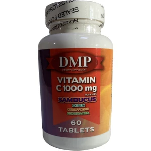 Vitamin C 1000 Mg Çinko Kara Mürver Cordyceps Ekinezya 60 Tablet C Vitamini