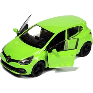 1:32 Renault Clio Rs Çek Bırak Metal Model Araba - Yeşil