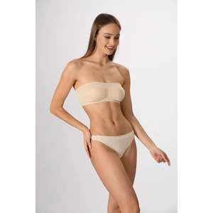 Miss Fit Pedli Straples 11072 Örme Seamless Dikişsiz Basic Kadın Bandeo Büstiyer