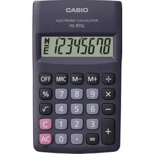 HL-815L-BK 8 Hane Siyah Hesap Makinesi