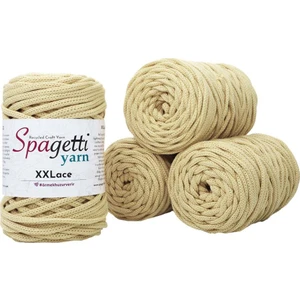 Spagettiyarn Soft Sarı XXLace 4'lü Set
