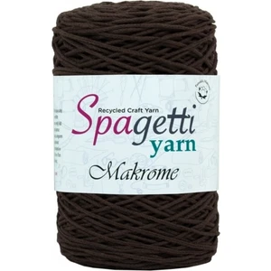 Spagettiyarn Kahverengi Pamuk Makrome İp