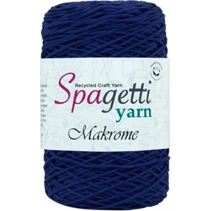 Spagettiyarn Saks Mavi Pamuk Makrome İp
