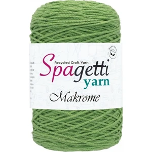 Spagettiyarn Fıstık Yeşili Pamuk Makrome İp