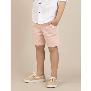 Pembe Erkek Çocuk Gabardin Şort