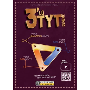 Antrenor Yayınları TYT Deneme 3'lü