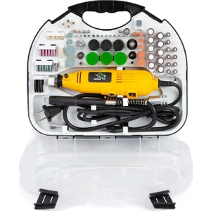 Devir Ayarlı Çantalı Gravür Hobi Taşlama Oyma Seti 211'LI