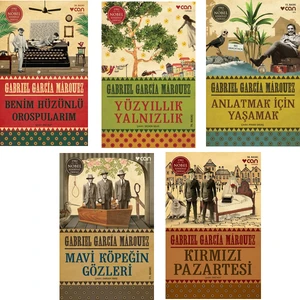 Yüzyıllık Yalnızlık - Benim Hüzünlü Orospularım  - Kırmızı  Pazartesi - Gabrıel Garcia Marquez - 5 Kitap