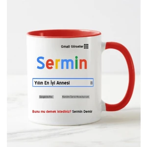 Nil Hediye Anneye Hediye Isimli Google Kupa Bardak