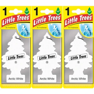 Little Trees Oto Kokusu 3'lü Buz Beyazı