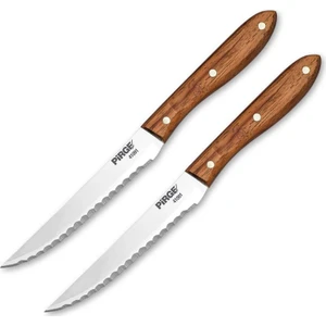 Steak Bıçağı Ahşap Seti 2'li Set