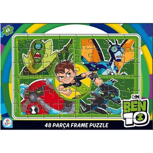 Laço Kids Ben 10 Frame Puzzle 48 Parça