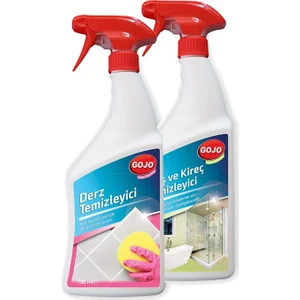 Derz Temizleyici + Gojo Duş & Kireç Temizleyici 750 ml