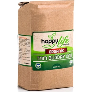 Happy Life Organik Tam Buğday Unu 1 kg