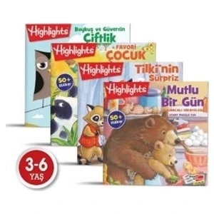 Highlights Sticker Bulmacalı Hikayeler 4 Kitap