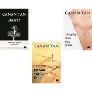 Hasret - Yüreğim Seni Çok Sevdi - En Son Yürekler Ölür - 3 Kitap - Canan Tan