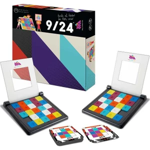 Zet Zeka 9/24 (Rubik) Eğlenceli Zeka, Dikkat, Akıl, Mantık ve Strateji Oyunu 3 Yaş ve Üzeri
