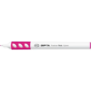 Fineliner Thick Kalem 0.4 mm Pembe