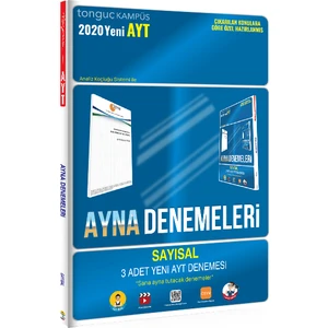 Tonguç Akademi Kampüs 2020 Yeni AYT Ayna Denemeleri