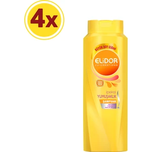 İpeksi Yumuşaklık Şampuan 650 ml x 4