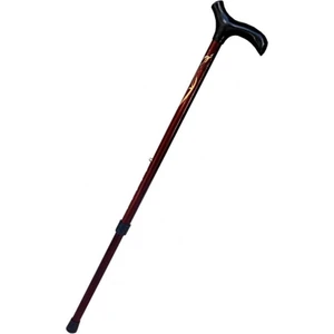 Alüminyum Metal Ayarlı Asa  Baston  Bordo