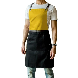 Medusa Forma Askılı Master Şef - Barista - Aşçı - Kuaför - Tattoo - Garson Önlüğü Sarı