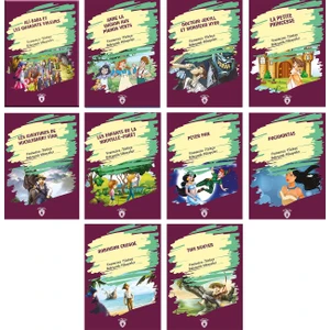 Fransızca - Türkçe Bakışımlı Hikayeler 10 Kitap