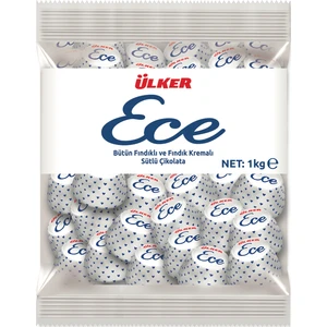 Ece İkramlık Çikolata Fındıklı Poşet 1Kg