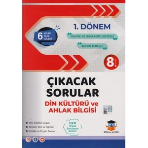 Zeka Küpü Yayınları 8. Sınıf LGS 1. Dönem Din Kültürü ve Ahlak Bilgisi Çıkacak Sorular