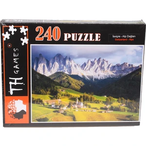 Th Games Isviçre Alp Dağları  Puzzle 240 Parça