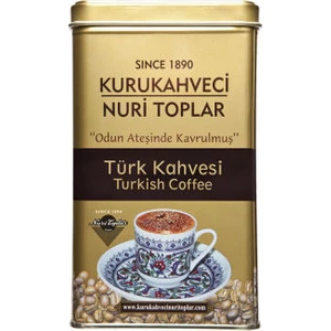 Nuri Toplar Teneke Kutu Türk Kahvesi 300 gr
