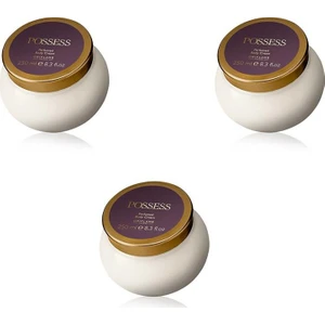 Possess Parfümlü Vücut Kremi 250 ml - 3 Adet