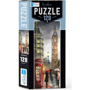 Blue Focus 128 Parça Puzzle London