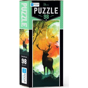 Blue Focus 98 Parça Puzzle Deer