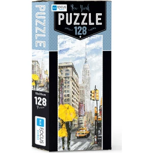 Blue Focus 128 Parça Puzzle New York