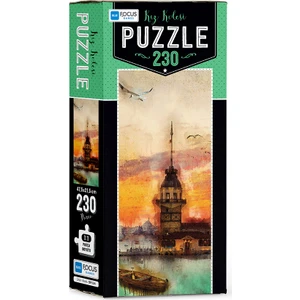 Blue Focus 230 Parça Puzzle Kız Kulesi