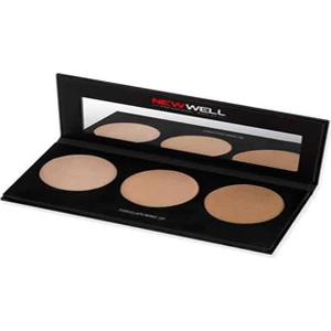 New Well Highlighter Palette - 3 Colours- 3 Renk