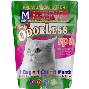 Odorless Micro Kristal Kedi Kumu 3.8 Lt - 1 Aylık