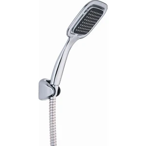 Krom Kare Başlıklı Duş Seti