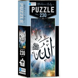 Blue Focus 230 Parça Puzzle Allah Lafzı