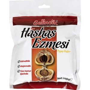 Haşhaş Ezmesi Kilitli Poşet 250 gr