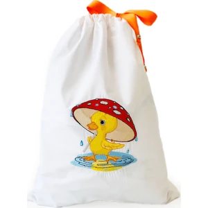 Atölye Eda Nakışlı Bebek Kesesi - Beyaz