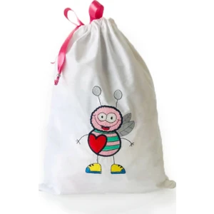 Atölye Eda Nakışlı Bebek Kesesi - Beyaz