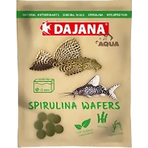 Spirulina Wafers Dip Balıkları İçin Bitkisel Yem 80 Ml 25 Gr