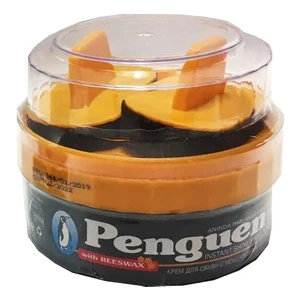 Krem Ayakkabı Boyası 200 ml Cilalı Çift Süngerli