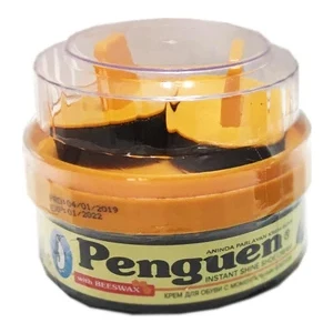Krem Ayakkabı Boyası 200 ml Cilalı Çift Süngerli