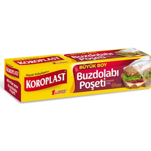 Buzdolabı Poşeti Büyük Boy 20'li 30x45 cm