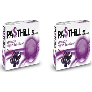 Pasthill Sambucus Nigra & Beta Glukan 24 Drops 3 Kutu