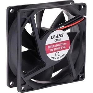 80x80x25mm 12V Kasa Fanı