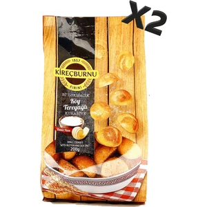 Kireçburnu Fırını Köy Tereyağlı Bi Lokmacık Kurabiye 200 gr x  2'li